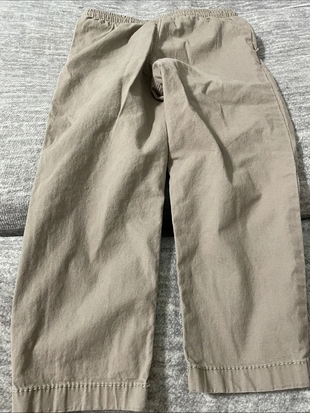 OshKosh B'gosh Boys' Kaki Cargo Pants with Drawstring Waist